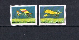 Brasilien 1989 Satz 2310/11 Flugzeuge Postfrisch - Bild 1 von 1
