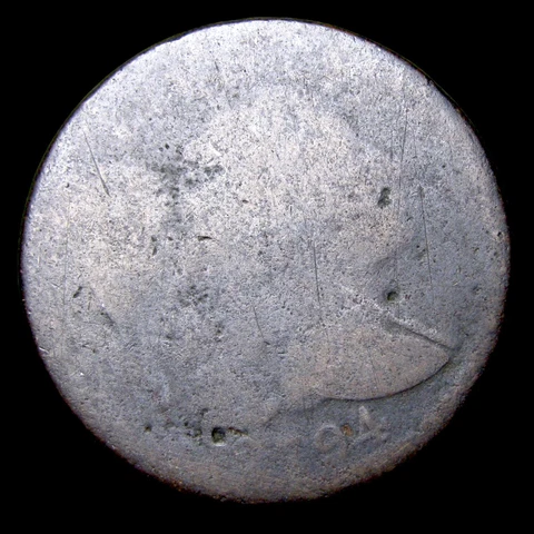 1794 Liberty Cap Bust Large Cent Penny ---- Nice Coin  ---- #GG022 Cover