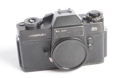 Leica Leicaflex SL MOT Black Germany Leitz Wetzlar schwarz Gehäuse - Bild 1 von 4