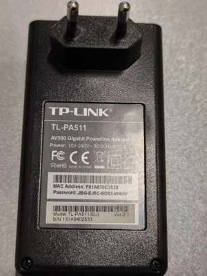 TP-Link TL-PA511 AV500 Gigabit Powerline Adapter - Used, No Box - Bild 1 von 4