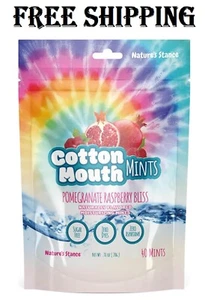 Xylitol Mints for Cotton Mouth Relief, Dry Mouth Lozenges Sugar Free, Mouth Wate - Picture 1 of 7