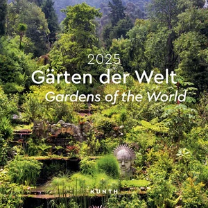 Kalender 2025 Wand - Broschürenkalender Gärten der Welt 2025- Planer 30 x 60 cm - Bild 1 von 12