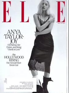 ELLE (USA) - June/July 2024: ANNA TAYLOR-JOY Cover & Feature, Young Hollywood + - Foto 1 di 1