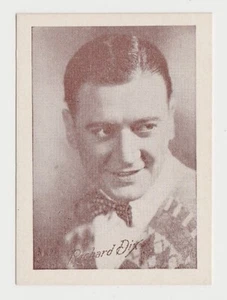Richard Dix 1920s Universal Novelties Snapshots Trading Card - Film Star NM+ - Picture 1 of 2