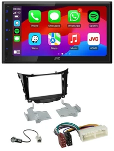 JVC Bluetooth USB MP3 2DIN DAB Autoradio für Hyundai I30 (ab 2017) - Bild 1 von 10