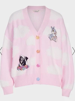 Cárdigan Botón Peter Alexander Bambi Nuevo con Etiquetas - TALLA S/M Foto 1 de 3