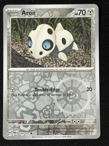 Aron Reverse Holo SV06: Twilight Masquerade #120/167 Pokemon TCG - Picture 1 of 2