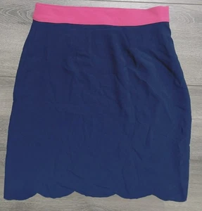 Gibson Rock Erwachsene KLEIN blau Jakobsmuschel mit rosa Borte gefüttert Damen - Bild 1 von 6