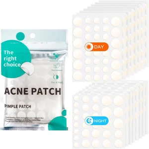 528 Pezzi Cerotti Brufoli, Hydrocolloid Patch Invisibile Naturale 2 in 1 Giorno  - Foto 1 di 12