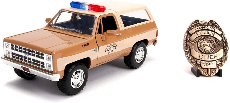 3807540-jada Toys Ja31111 Jada 1 24 Stranger Things Chevy Blazer con Distintivo