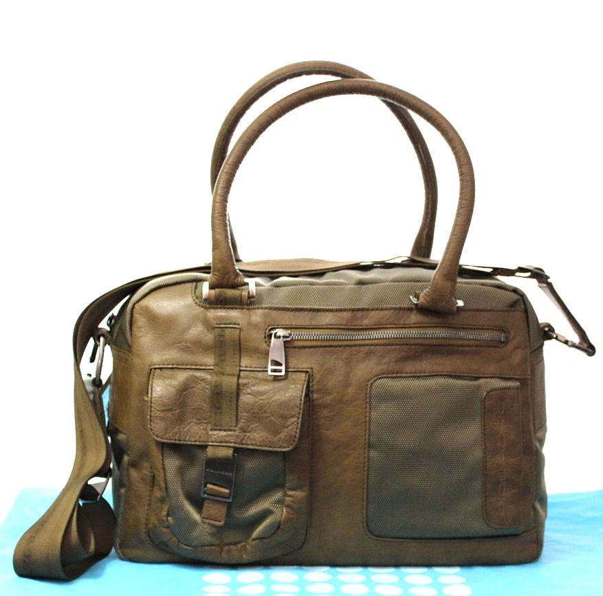 Borsa Cartella in pelle e tessuto PIQUADRO Unisex - Immagine 1 di 4