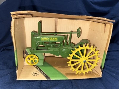 Tractor John Deere modelo "A" ERTL 1934, n.º 538DO, escala 1/16, 50 aniversario Comm. Foto 1 de 4