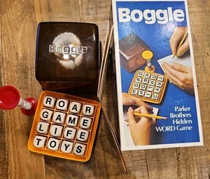 1976 Parker Brothers Vintage BOGGLE Hidden WORD Game - Complete - Picture 1 of 10