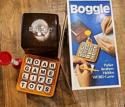 1976 Parker Brothers Vintage BOGGLE Hidden WORD Game - Complete - Image 1 of 4
