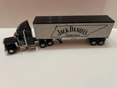 1996 Matchbox Jack Daniels 18 Wheeler Die Cast Tractor with Trailer - Image 1 of 4