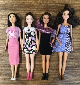 Barbie Puppen Konvolut - Fashionista, Hörgeräte, groß, Pak Kleid, asiatisch, Care Bears - Bild 1 von 6