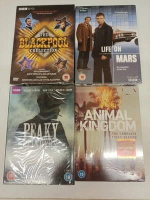 DVD Bundle 4 x NEW TV Shows Thrillers Drama All 4 Boxsets Brand New & Sealed - Image 1 of 2