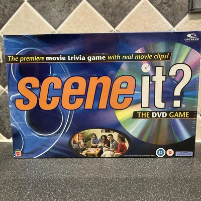 Scene It? - Movie Edition The DVD Movie Trivia Board Game New Sealed - Image 1 of 4