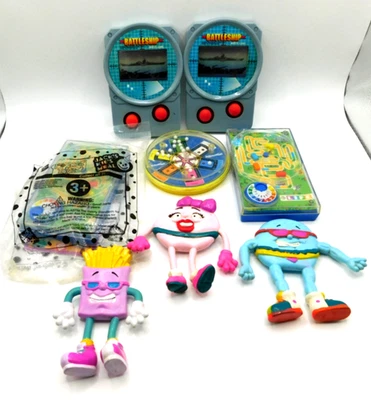 Vintage Jack in the Box Fast Food Back Seat Travel Game Lot of 5 Games Y2K - Image 1 of 4