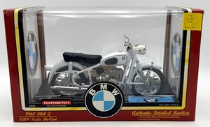 Tootsietoy - White 1960 BMW R60-2 Motorcycle - 1:10 Scale - Picture 1 of 4