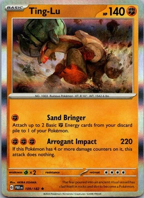 Ting-Lu Rare SV04: Paradox Rift 109/182 NM - Image 1 of 2