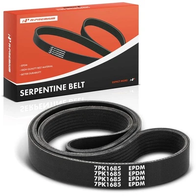 A-Premium 50.61" Serpentine Belt for Volkswagen EuroVan 2001-2003 INFINITI Q45 - Image 1 of 4