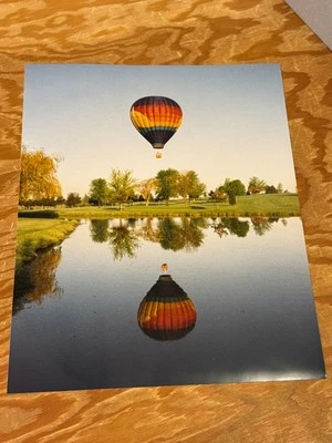TOKEN CREEK BALLOONS INC ~ Madison Wisconsin Hot Air Balloon Real 10"x12" Photo - Image 1 of 4