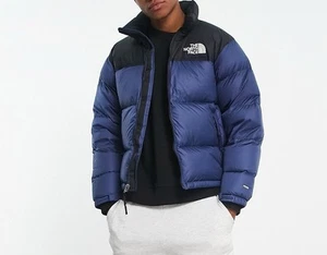 The North Face Nuptse 1996 Retro Jacket Duck Down Size Small Mens RRP £315 Navy - Picture 1 of 8