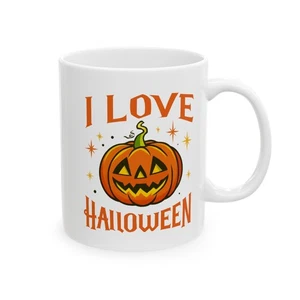 Halloween Keramiktasse - Perfekt für gruselige Jahreszeit, Herbst, Halloween Deko, [...] - Bild 1 von 8