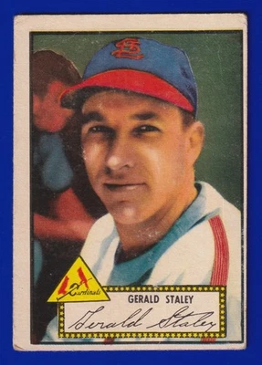 GERALD STALEY cardinals 1952 TOPPS #79 VERY GOOD  - Image 1 of 2