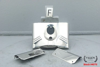 2006 Harley Softail Front Fork Shroud Panel Nacelle Cover Kit BRUSHED #4070 - Image 1 of 4