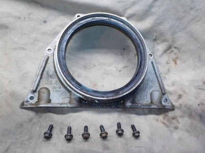 94-02 Dodge Ram 2500 3500 5.9 Diesel rear crankshaft seal housing w bolts - Image 1 of 3