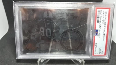 Jerry Rice 1999 Pacific Paramount Canton Bound Proofs #17/20 SSP 49ers HOF PSA 2 - Imagem 1 de 4