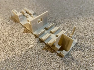 One HO Old Time 34’ Overton Combination ￼ Interiors  Fits Round House - Picture 1 of 8