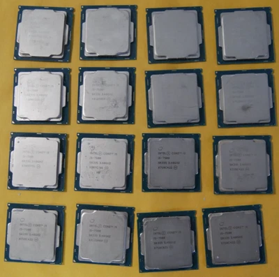*Lote de 13* Procesador Intel Core i5-7500 CPU 3,4 GHz, LGA 1151 - SR335 - PROBADO Foto 1 de 3
