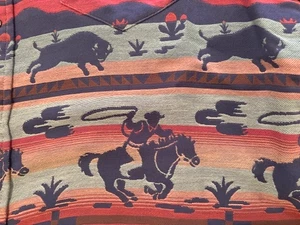Ralph Lauren Polo Country Buffalo Cowboy Rodeo Patchwork Aztec Western Shirt - Picture 1 of 17