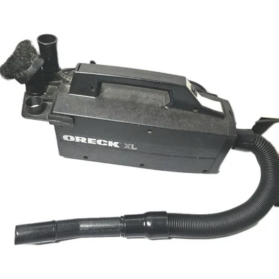 Oreck XL BB870-AD Black Electric Compact Handheld Canister Vacuum Cleaner + Hose - Image 1 of 4