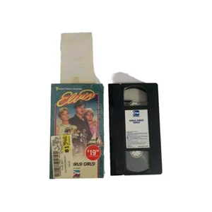 Girls! Girls! Girls! VHS Elvis Presley Partial Seal Insert Receipt Tested - Picture 1 of 8