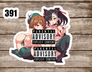 Anime vinyl Sticker,(391) sexy Pokemon, May, waifu ecchi decal Waterproof