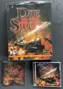 VTG BIG BOX Die By the Sword PC Windows 95 1998 - Picture 1 of 2