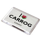 Fridge Magnet - I Love Carrog, Conwy, Wales