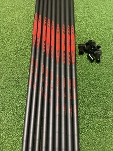 Set of 9 NS Pro Modus 3 Tour 105 Black R Flex Golf Shaft 3 PW + 1 Extra Wedge - Picture 1 of 2