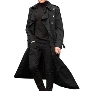 man long coat black