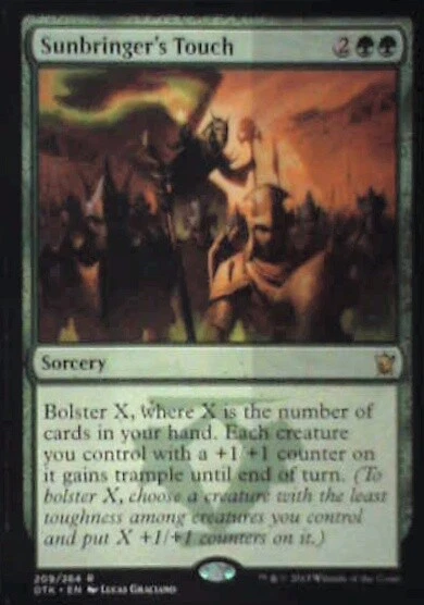 Sunbringer's Touch - Dragons of Tarkir: #209, Magic: The Gathering Nm R135 - Image 1 of 1