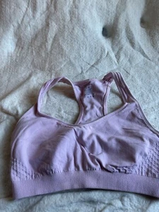 Womens sports bra -"Bestform" Lt pink Sz. 34 antibound pullover pre-owned - Picture 1 of 2