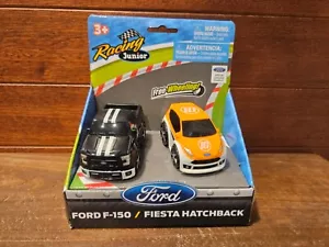 Junior Racing Ford F-150 and Fiesta Hatchback Car Set Wheeling Jam' n Products - Picture 1 of 3