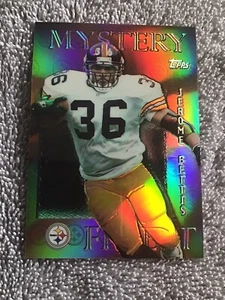 1997 Finest JEROME BETTIS Mystery Finest Refractor Parallel Pittsburgh Steelers - Picture 1 of 3