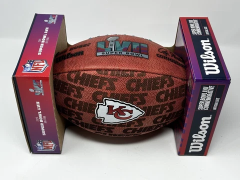 Limited Edition Super Bowl LVII 57 Kansas City Chiefs Logo NFL Football KC Cover