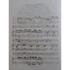 Berton H. Duo Of Romance Singer Piano Harp ca1820