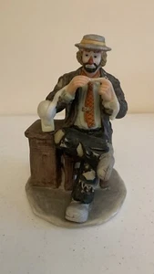EMMETT KELLY JR Flambro Signature Professional Series Figurine. The Stock Broker - Picture 1 of 7
